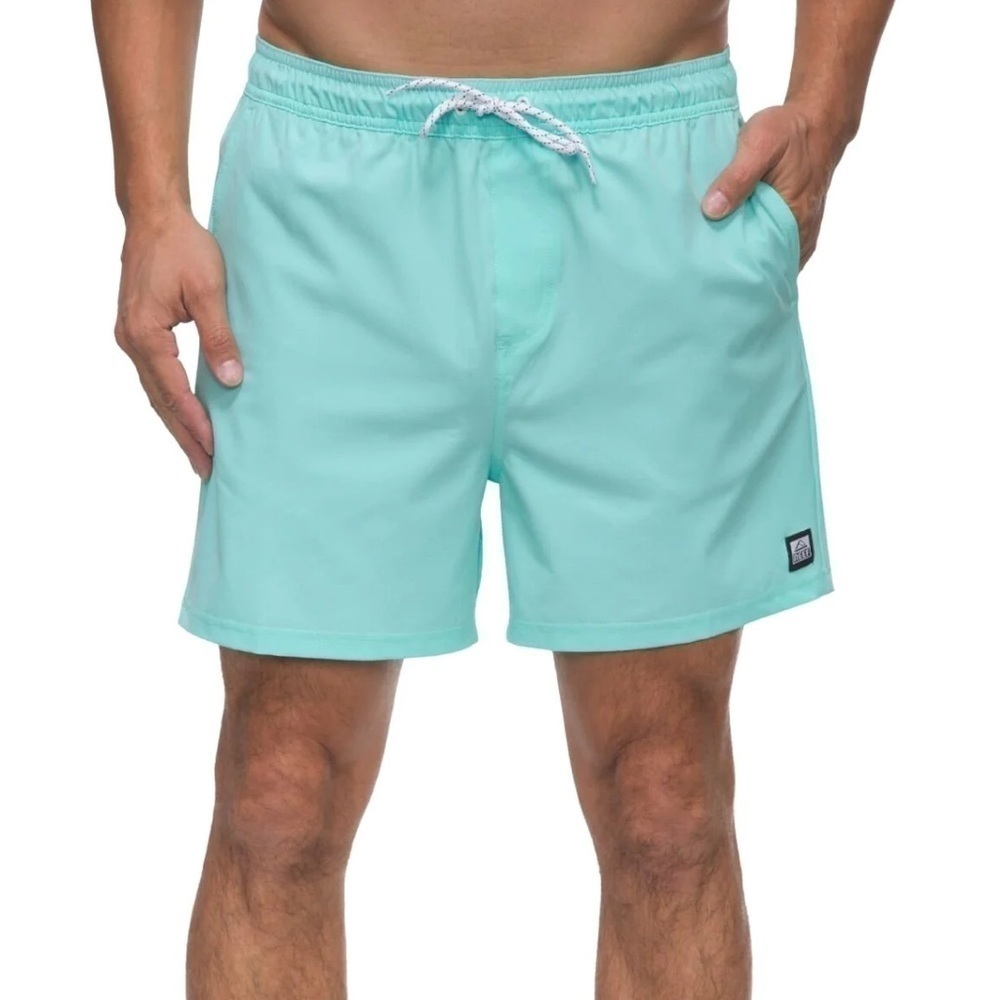 REEF Marzo Woven Short In Aruba Blue